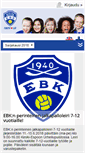 Mobile Screenshot of ebk.fi